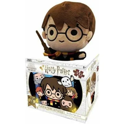 Image de PRIME 3D Puzzle Harry Potter 3D 300 pièces avec peluche