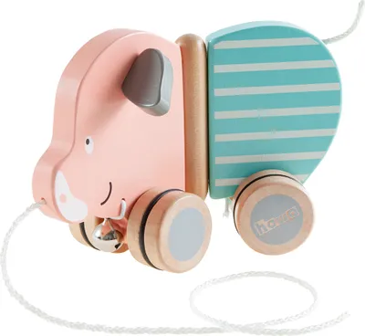 Produktbild von howa Baby Spielzeug Nachziehtier Ziehtier Schweinchen 'Berta' aus Holz 6025