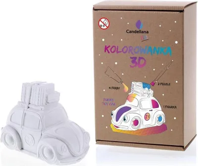 Immagine prodotto di Figurina di auto giocattolo da dipingere