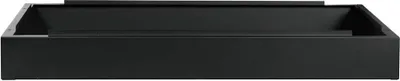 Produktbild von Gürkan Sockel für Schränke schwarz RAL 9005 140,0 x 95,0 x 15,0 cm