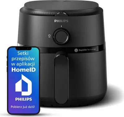 Philips Fettfreie Friteuse 3.2L Rapid Air 12 Methoden Knuspriges Essen