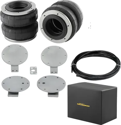 Produktbild von Luftfederbalg, Schwerlast-Doppelbalg, 2500 Pfund Tragfähigkeit, 206mm - 316mm