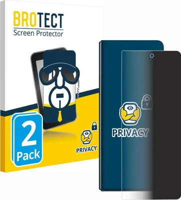 Produktbild von 2x BROTECT Sichtschutzfolie für Samsung Galaxy Z Fold 4 Anti-Spy Privacy Sichtschutz Blickschutz Folie Blaulicht-Schutz