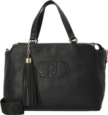 Produktbild von Liu Jo Handtasche M Schwarz mit Reißverschluss und abnehmbarem Umhängegurt