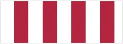 Produktbild von Fotokarton Streifen 300g/qm 49,5x68cm weiß/rot