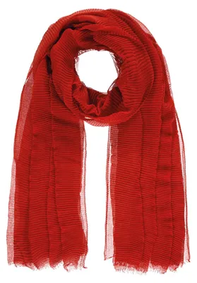 Produktbild von Damen Leichter Schal groß rot Passigatti