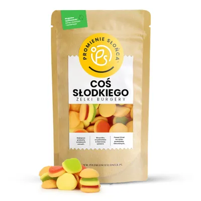 Zdjęcie produktu dla Coś Słodkiego: Żelki Burgery 250 g