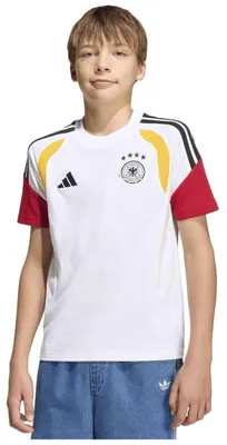 Productafbeelding van T-shirt Adidas Germany 26 Tiro Sweat T-Shirt Kids "White" voor Kinderen