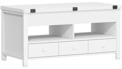 Immagine prodotto di Tavolino regolabile - Tavolo multifunzionale - Tavolo pieghevole - Tavolo da lavoro - Contenitore portaoggetti - Design 3-in-1