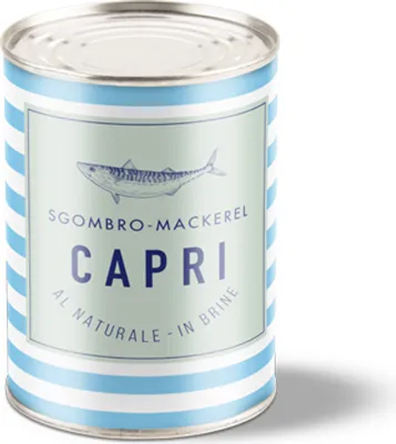 Zdjęcie produktu dla Makrela naturalna Sgombro al Naturale 425g - Capri