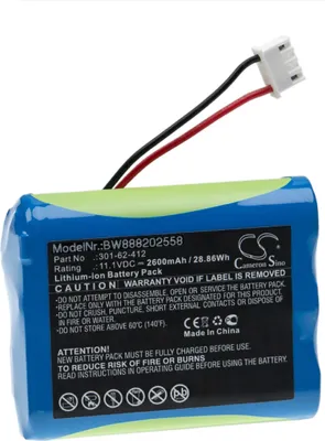 Produktbild von vhbw Akku Ersatz für Peaktech 301-62-412 für Messgerät (2600 mAh, 11,1 V, Li-Ion)