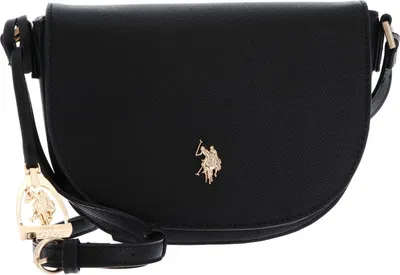 Produktbild von U.S. POLO ASSN. Umhängetasche Jones Flap Crossbody Bag Black schwarz