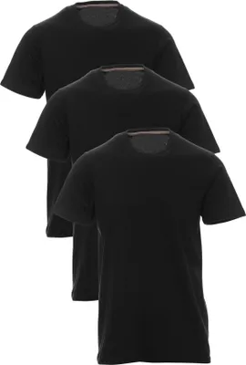 Produktbild von Mivaro Herren T Shirt 3er Pack Basic Rundhals aus 100% Baumwolle Regular Fit kurzarm atmungsaktiv angenehm weich pflegeleicht bis 5XL ideal für Arbeit Freizeit und Alltag