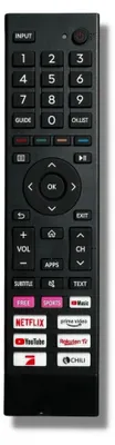 Produktbild von Ersatz Hisense TV Fernbedienung 50A6FG | 50A6GG | 55A6CG | 55A6FG | 55A6GG | 58A6FG