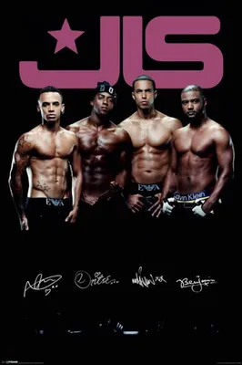 Produktbild von JLS - Topless - Musik - Poster Druck - Größe 61x91,5 cm