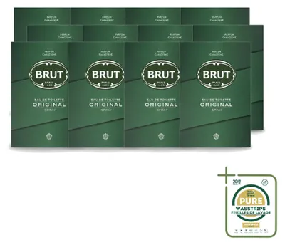Produktbild von 12 x Brut Original Eau de Toilette - 100 ml - Vorratspackung - 12 Stücke