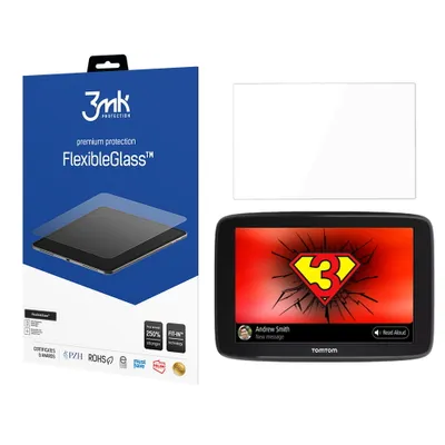 Produktbild von 3mk Display Hybridglas FlexibleGlass für TomTom Go Basic 0,3mm 7H
