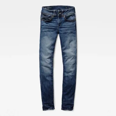 Produktbild von G-Star Midge Mid Straight Damen Jeans, Größen:31W / 32L, Farbe:Blau