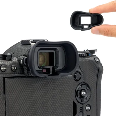 Productafbeelding van Verlengde rubberen oogschelp voor OM-1 camera, ergonomisch en comfortabel