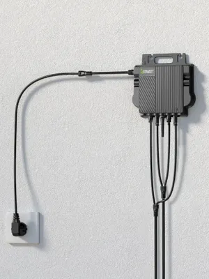Zdjęcie produktu dla Domowa instalacja fotowoltaiczna na balkon – mikroinwerter 800 W – 2 MPPT – sterowanie przez aplikację Wi-Fi – inwerter fotowoltaiczny