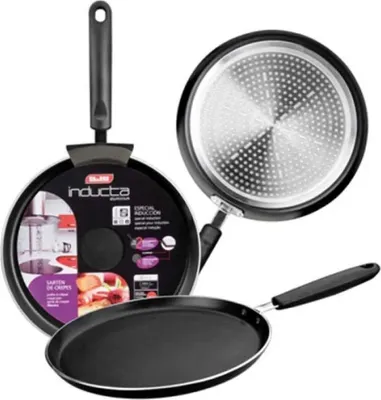 Image de Ibili Poele Crepes Induct 26 CM poêle à omelette, 26 cm de diamètre maxi, aluminium, compatible induction, revêtement antiadhésif