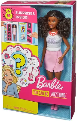 Obrázek produktu pro Panenka Barbie Surprise Careers (Afroameričanka)