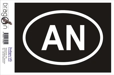 Produktbild von Aufkleber / Autoaufkleber - JDM / Die cut / Auto / OEM - Niederlande AN - 160x110mm rot - Heckscheibe / Heckscheibenaufkleber