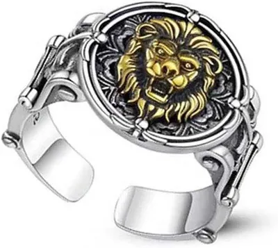 Immagine prodotto di Anello gotico in metallo regolabile – Gioiello da regalo