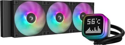 Produktbild von AIO Wasserkühlung DEEPCOOL LP360, 3x 120mm ARGB Lüfter, Intel LGA1851/1700/1200/115X, AMD AM5/AM4, Schwarz