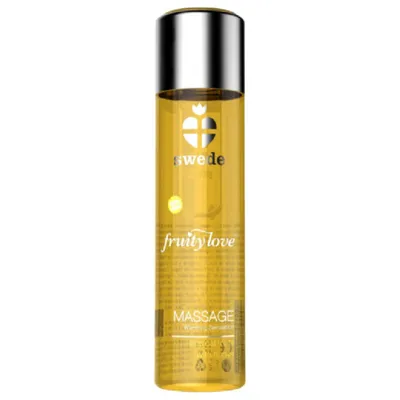 Image de Swede - Fruity Love Huile De Massage Effet Chauffant Fruité Tropical Au Miel 120 Ml.