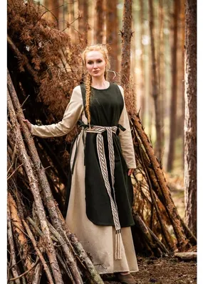 Produktbild von Mittelalter Überkleid Grün "Magdalena" XXL
