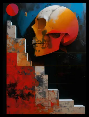 Produktbild von Plakat 30x40cm Landschaftserosion