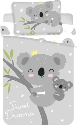 Produktbild von APTEX Baby Bettwäsche mit Koala 100x135 cm 100% Baumwolle