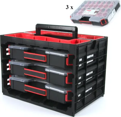 Produktbild von Kistenberg walizka na elektronarzędzia heavy wypełnienie pianka 384 x 335 x 144