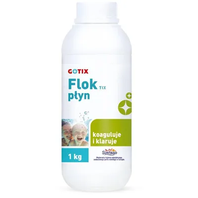 Zdjęcie produktu dla Koagulant W Płynie Floktix Środek Flokujący 1 l Preparat Do Klarowania Wody