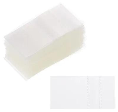 PVC Schrumpfband 45x23 mm, 250 Stück, transparent, 2 Mil