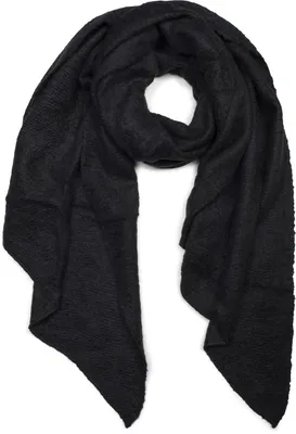 Produktbild von styleBREAKER Damen Schal aus weicher Viskose | einfarbiger Webschal in asymmetrischer Form | große Stola für Herbst und Winter Looks