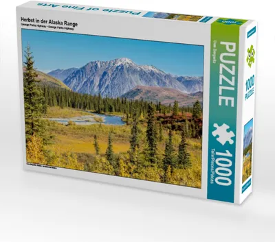 Produktbild von Calvendo Herbst in der Alaska Range 1000 Teile Puzzle quer 640x480mm, Bergwitz Uwe; 7398823