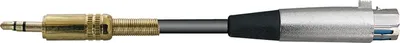 Image de DEXON Câble de signal XLR nesym. she / Jack 3.5 stéréo
