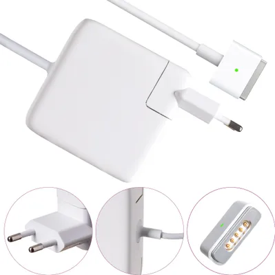 Produktbild von Ladegerät Macbook weiß Power Adapter Ladekabel 85W 20 V, 4,25 A MagSafe T-Type fur Apple MacBook Pro 11"/13"/15'