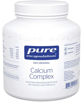 Produktbild von Pure Encapsulations Calcium Complex Kapseln 180 St