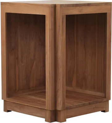 Produktbild von Eckschrank Carmelo wetterfest Teak Outdoorküche von Teako Design