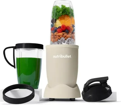 Obrázek produktu pro NutriBullet NB907MASN, Sportovní mixér, 0,9 l, Drcení ledu, 900 W, Béžová
