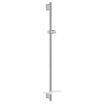 Produktbild von GROHE Brausestange Rainshower SmartActive 900 mm mit Ablage supersteel