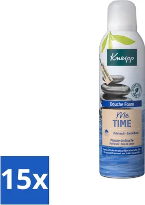 Produktbild von Kneipp - Duschschaum - Me-Time - Patchouli & Sandelholz - 200 ml - Vorteilspack - 15 Stücke