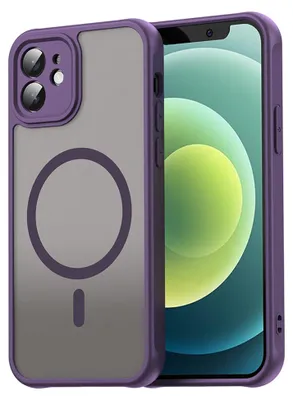 Obrázok produktu pre Techsuit – HaloFrost II MagSafe ochranný kryt na iPhone 12 – fialový