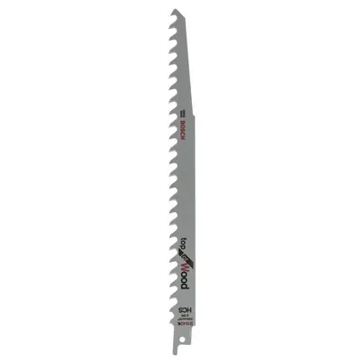 Zdjęcie produktu dla Bosch 2609256703, Brzeszczot do piły, Drewno, Stal wysokowęglowa (HCS), 21,9 cm, 24 cm, 2 szt.