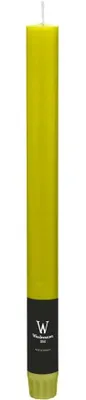 Produktbild von Rustikale Kerzen in Apfelgrün, 270 x Ø 22 mm, 12 Stück