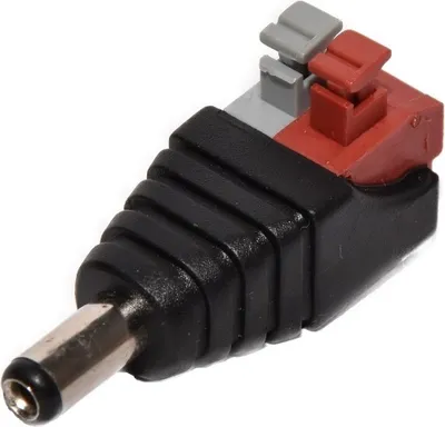Produktbild von Hohlstecker 5,5x2,1-2,5mm Cinch Kupplung BNC Stecker mit Schnellklemmen Hohlstecker 5,5x2,1mm