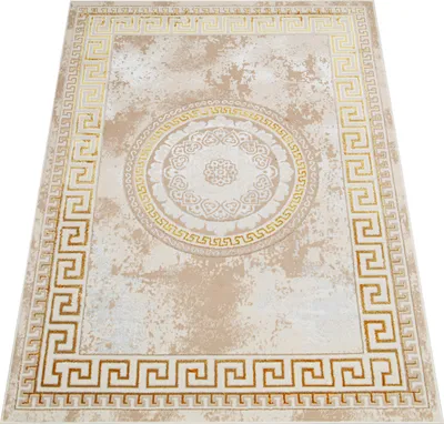 Produktbild von Tapiso Teppich ARES klassisch beige Wohnzimmer Schlafzimmer 300 x 400 cm